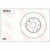 TRW Brake Rotor 278mm Front DF7814S