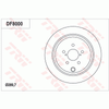 TRW Brake Rotor 289.7mm Rear DF8000S