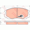 TRW Dtec Brake Pad Set Front GDB3046DT