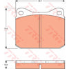 TRW Cotec Brake Pad Set Front GDB7572