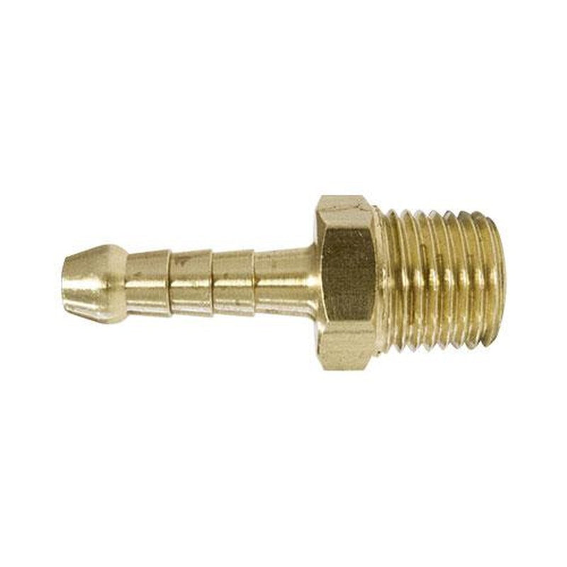 TubeFit Barb Fitting Brass 1/2" Bspt x 1/2" Hose