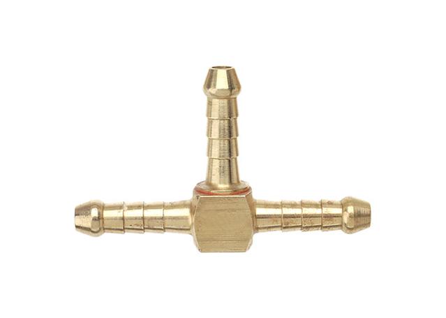 TubeFit Hose Tee 3 Way Brass 5/16" 06014 05