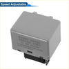 Gray plastic turn signal flasher relay with black connector labeled speed adjustable for 2002-2005 toyota 4runner