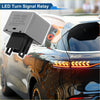Gray plastic led turn signal relay with black mount bracket labeled 12v for toyota 4runner 2002-2005