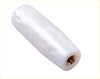 A translucent white cylindrical welding torch tip with brass threaded end for universal koyo gear knobs