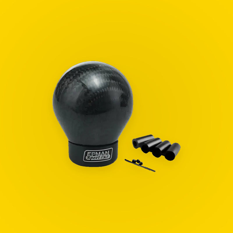 Universal Real Carbon Fiber Aluminum Gear Knob