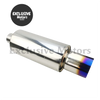 Universal Stainless Steel Muffler Tail Pipe - 76mm