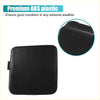 Unpainted front left bumper tow hook cap for Toyota Rav4 2013-2018 black rectangular case made of premium abs plastic