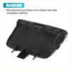 Black plastic unpainted front right bumper tow hook cover with molded tabs for toyota 4wd ute offroad use