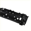 Black painted metal upper radiator support bracket for toyota c-hr 2018-2019 shown from front side