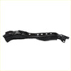Black painted metal upper radiator support bracket for 2010-2015 toyota prius with multiple mounting holes visible