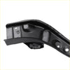 Black painted metal upper radiator support bracket for toyota rav4 2013-2018 with mounting holes and molded contours