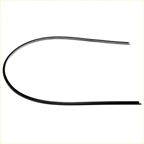 Black rubber weather stripping seal for upper windshield moulding on nissan d21 navara pathfinder 1986-1997