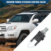 Vacuum power steering control valve for toyota 4runner 2003-2009 in black and clear plastic with threaded metal end