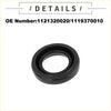 Black rubber seal ring for valve cover gasket fits toyota avalon 3.0l v6 1999 to 2004 models