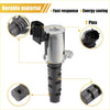 Variable valve timing control solenoid for toyota solara with silver and black valve body and two-pin connector visible