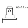 VDO Temperature Sender M16x1.5 120deg C Earth Return 29mm