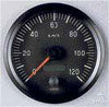 VDO Speedometer 0-125km 140mm Round 24V 437025002