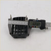 Black plastic vent air trim with grid pattern and ridged edges for Mazda B2200 B2600 Ford Ranger