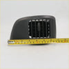 Black plastic vent grille set for isuzu dmax holden rodeo ra gmc canyon with vertical slats and central knob