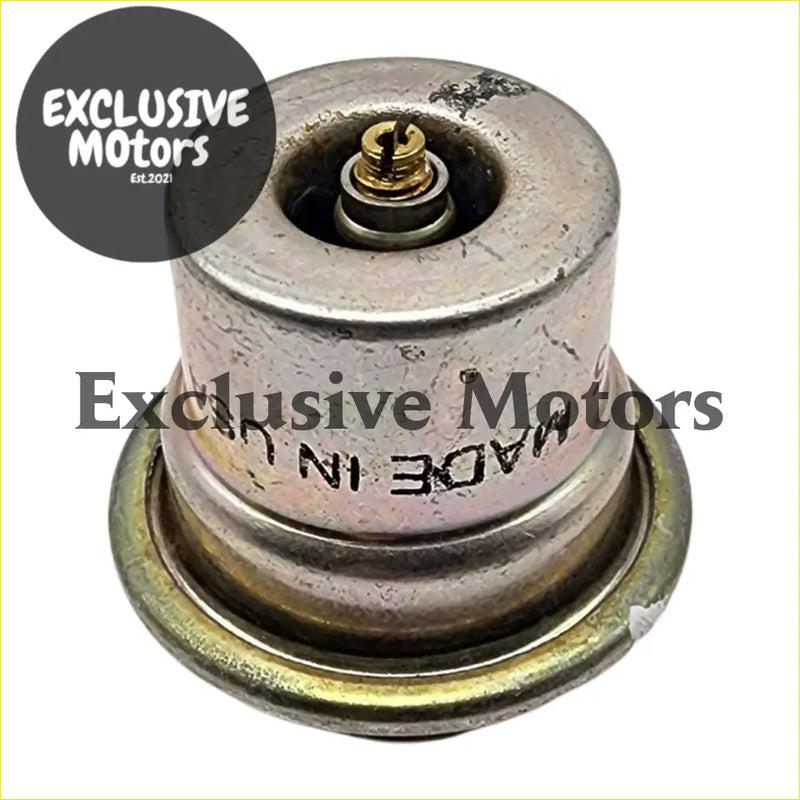 Silver metallic vl turbo auto modulator thermostat with brass threaded center made in usa for 1986-1988 holden commodore