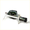 Black and silver voltage regulator for Suzuki fronte 7-s Daihatsu AB10 SS11 TC53 showing exposed wiring and caliper measurement