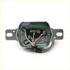 Metallic gray electrical switch housing with internal wiring for voltage regulator used in suzuki fronte 7-s daihatsu models