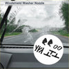 Black plastic washer nozzles and 3 hose connectors for toyota 4wd ute offroad car wash systems