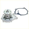 Silver aluminum gms gold water pump with black rubber gasket for Nissan Datsun 521 620 720 L16 1973-1985