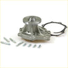 Silver aluminum water pump with gasket and bolts for nissan laurel cedric gloria 1968-1989 engine cooling
