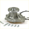 Silver aluminum water pump with gasket and bolts for nissan laurel cedric gloria 1968-1989