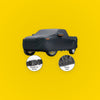Waterproof Car Cover with Driver Door Zipper for Toyota Tundra