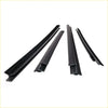 Black rubber windshield wiper blades in various sizes and designs for toyota hilux 1997 to 2005 weatherstrip door glass moulding belt