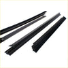 Black rubber windshield wiper blades with molded plastic frames for toyota hilux ln145 ln146 ln166 ln191 1997-2005 weatherstrip door glass outer