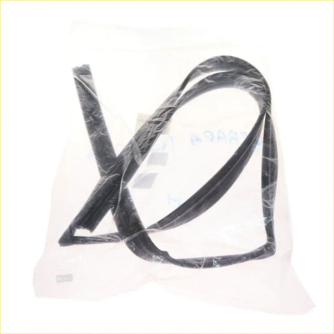 Black rubber weatherstrip glass run channel seal for mitsubishi colt triton in clear plastic bag