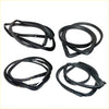 Black rubber window seal strips for toyota hilux n80 rn90 yn106 ln108 1988-1997 weatherstrip set close-up