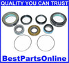 Wheel hub seal kit with blue rubber linings metallic seals and brass bearing for ford f-series 1999–2000