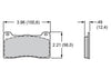 Wilwood Smart Pad BP-10 Brake Pad Set 150-9136K