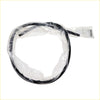 Black rubber gasket windshield upper center moulding for nissan navara d22 1997-2004 coiled in clear plastic wrap