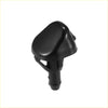 Black plastic windshield wiper washer nozzle spray jet for toyota 4runner shown from the back side