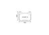 Winmax W5 Race Brake Pad Set WMP1309-12.5-W5