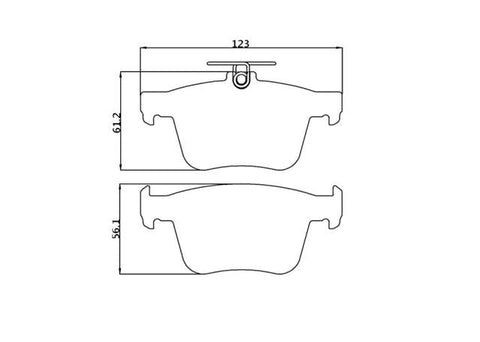 Winmax W3 Circuit Rear Brake Pad Set WMP1339-W3