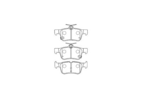 Winmax W1 Sport Rear Brake Pad Set WMP1557-W1
