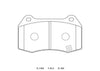 Winmax W3 Circuit Front Brake Pad Set WMP329-W3