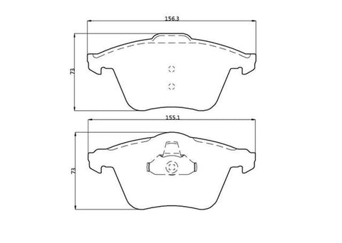 Winmax W5 Race Front Brake Pad Set WMP796-W5