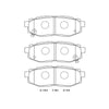 Winmax W3 Circuit Rear Brake Pad Set WMP849-W3