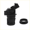 Black plastic windshield washer fluid reservoir sensor with rubber gasket for toyota hilux kun16 wiper pump motor
