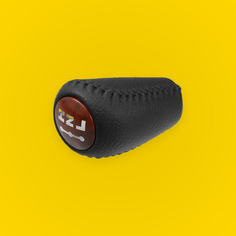 Wood Grain Brown Auto Gear Stick Shift Knob for Toyota Land Cruiser