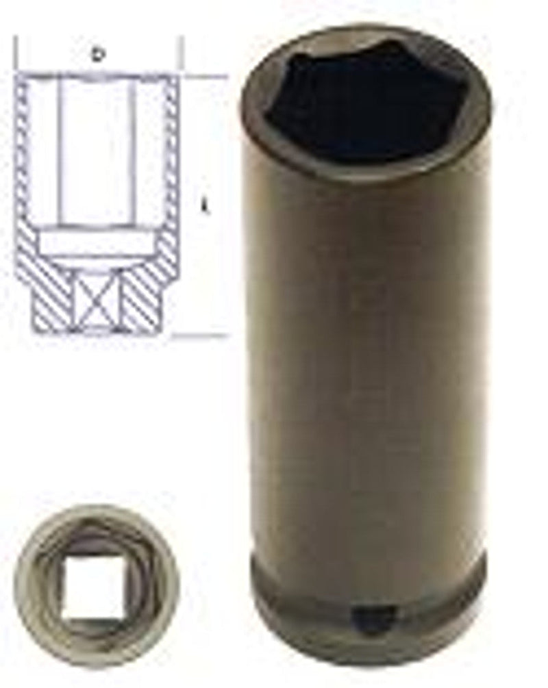 KC Tools 3/4in. Drive Deep Impact Socket Size 30mm 11613